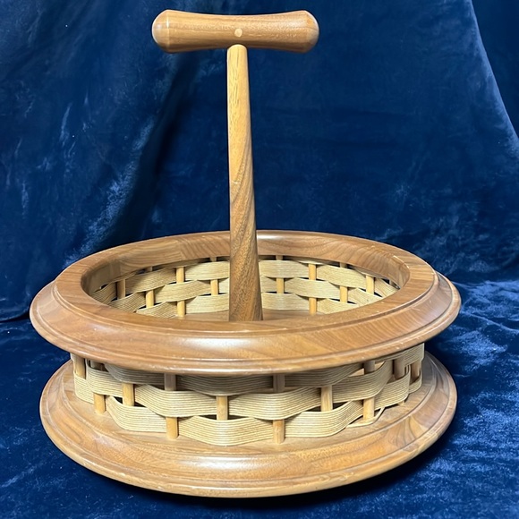 Vintage Spinning Serving Tray - Picture 1 of 1
